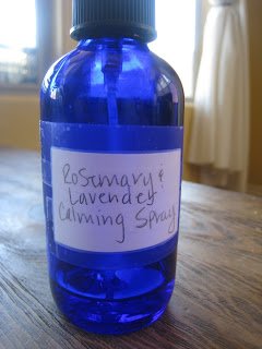 Holiday Travel Solutions: Rosemary & Lavender Calming Spray