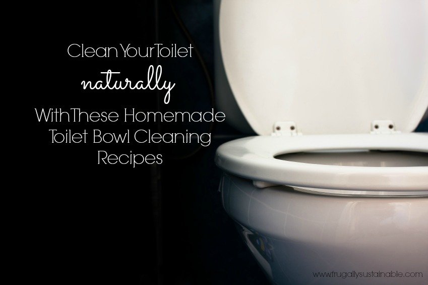 Clean your toilet naturally -- without harsh chemicals -- with these homemade toilet bowl cleaner recipes