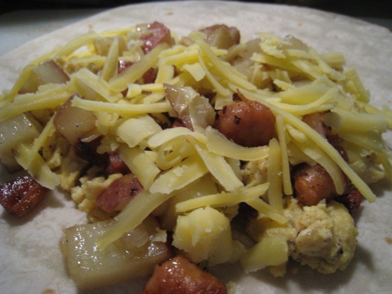 Homemade Freezer Meals: The Breakfast Burrito