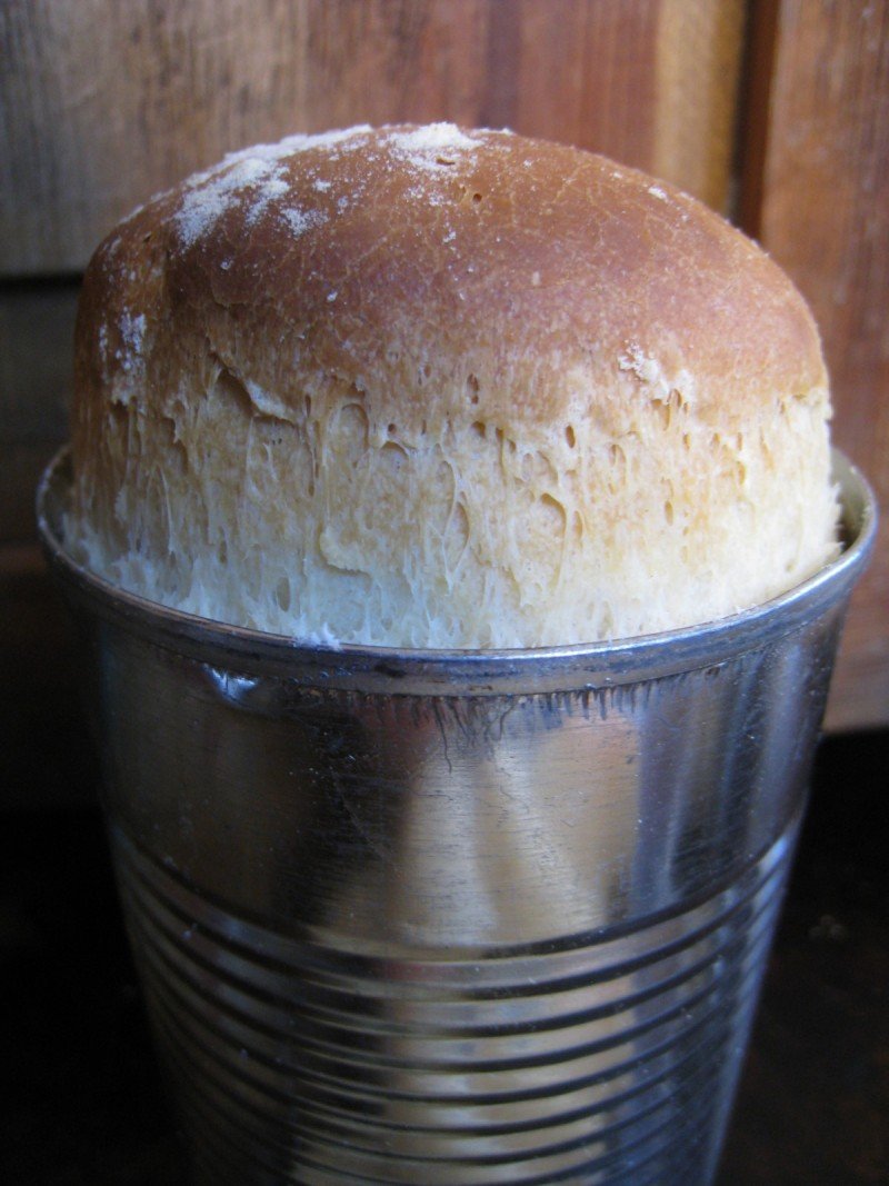 Homemade Bread Recipe: In an Upcycled Can for Fun!