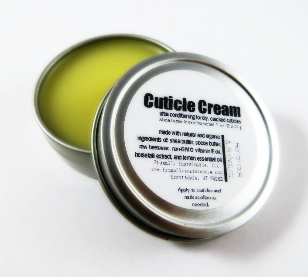 Handmade Cuticle Cream Recipe