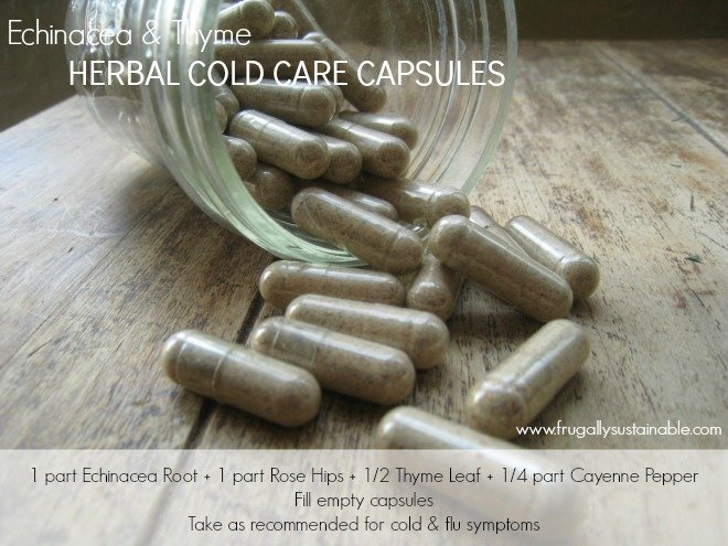 Herbal Cold Care Capsules. A must-have for everyone's medicine chest!