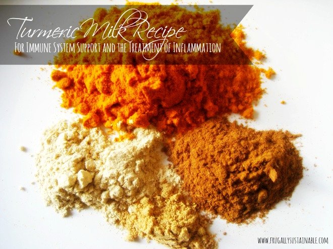 A recipe for Turmeric Milk :: Treat Inflammation Naturally and Boost the Immune System