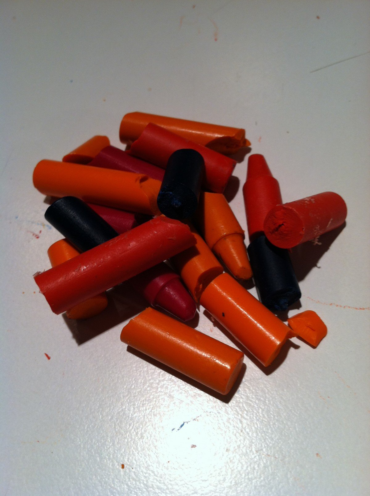 Homemade Halloween Treat Ideas: Homemade Crayons ~ A Picture Tutorial