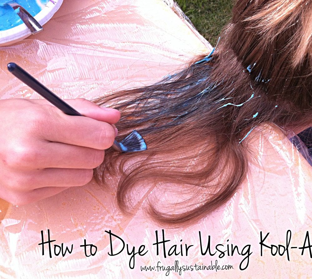 How to Dye Hair Using Kool-Aid ~ A Picture Tutorial
