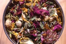 A Recipe for a Floral Spring Cleansing Tonic: A Gentle Detox Herbal Tea