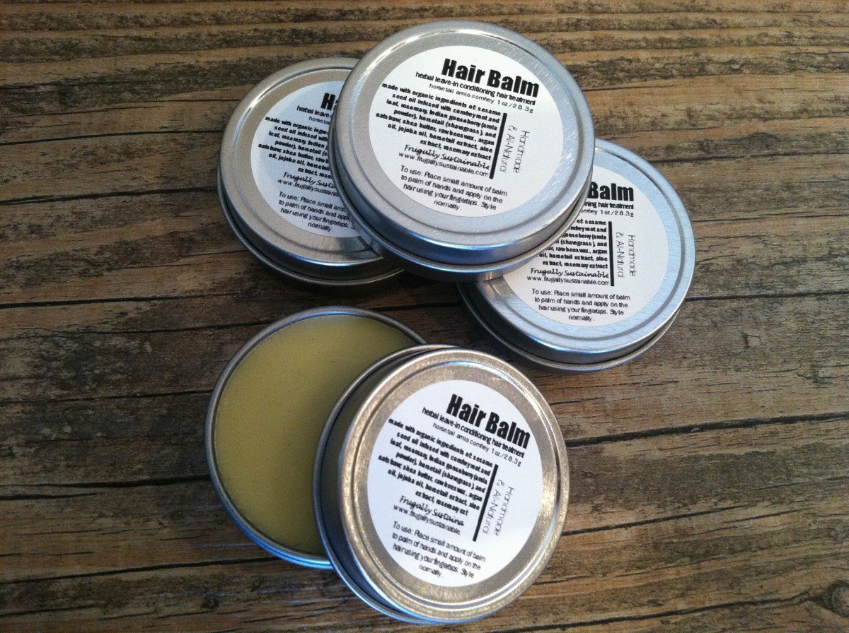 hair balm by Frugally Sustainable