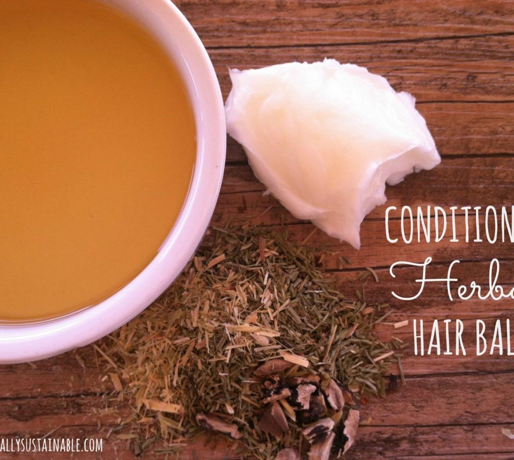 How to Make a Leave-In Conditioner — An Herbal Hair Balm