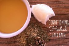 How to Make a Leave-In Conditioner -- An Herbal Hair Balm