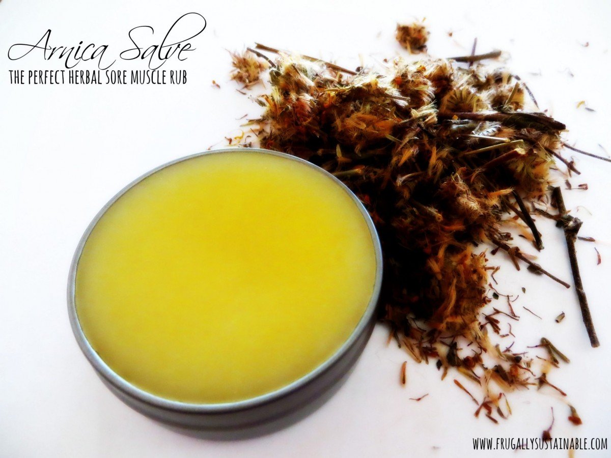 How to Make Arnica Salve by Frugally Sustainable