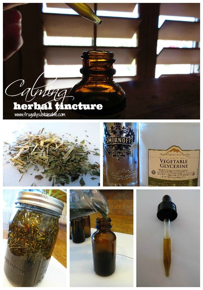 A Calming Herbal Tincture