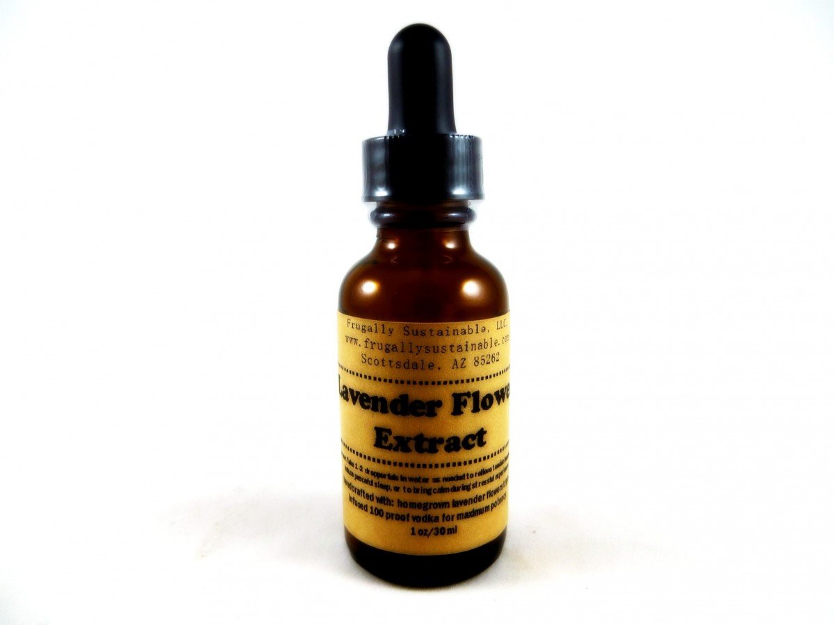Handcrafted Lavender Flower Extract, $12, by Frugally Sustainable's Herbal Marketplace