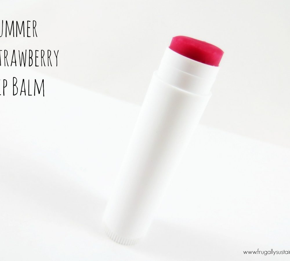 DIY Summer Strawberry Blast Lip Balm — And a Giveaway for You!