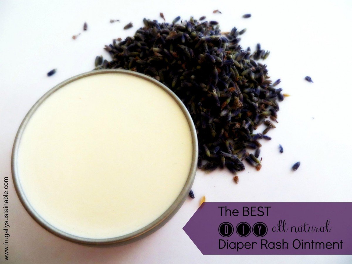 How to Make The Best All Natural Diaper Rash (and Topical Yeast Infection) Treatment Ointment at Home