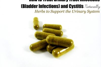 How to Treat Urinary Tract Infections (Bladder Infections) and Cystitis Naturally