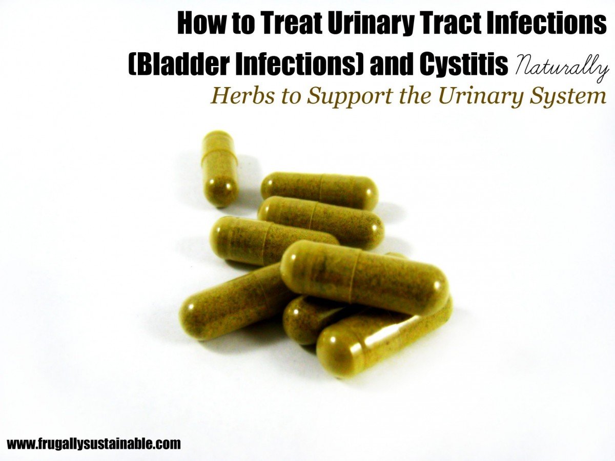 How to Treat Urinary Tract Infections (Bladder Infections) and Cystitis Naturally