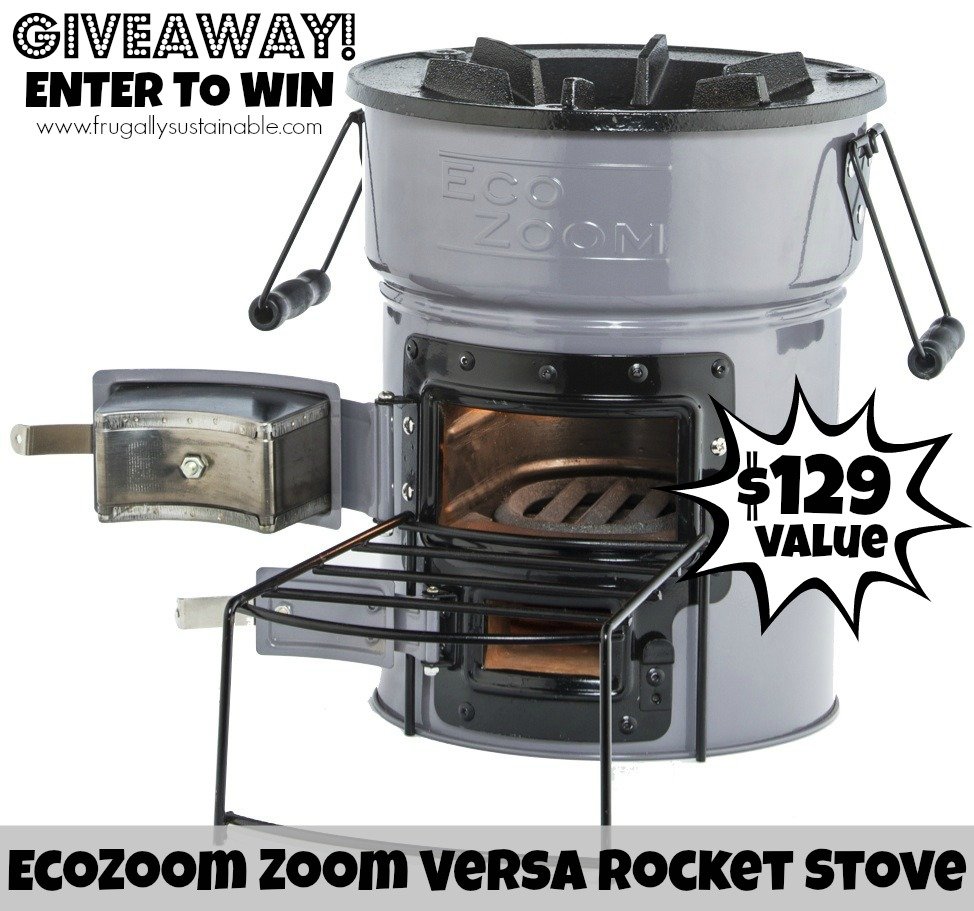 This is an awesome GIVEAWAY! EcoZoom Zoom Versa Rocket Stove!