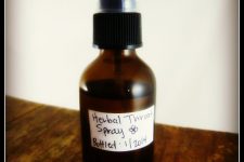 DIY Herbal Sore Throat Spray {with raw buckwheat honey, herbs, and essential oils} 1