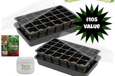 Giveaway! The Ultimate Home Gardening Starter Kit {with High Mowing Organic Seeds} A $105 Value