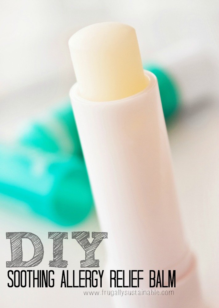 DIY Soothing Allergy Relief Balm 