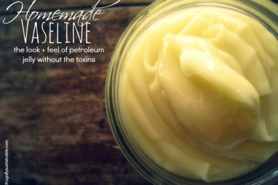 Homemade Vaseline Recipe :: The Look + Feel of Petroleum Jelly Without the Toxins 2