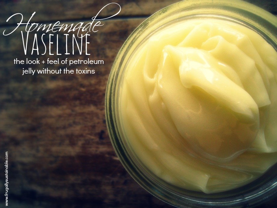 Homemade Vaseline Recipe :: The Look + Feel of Petroleum Jelly Without the Toxins