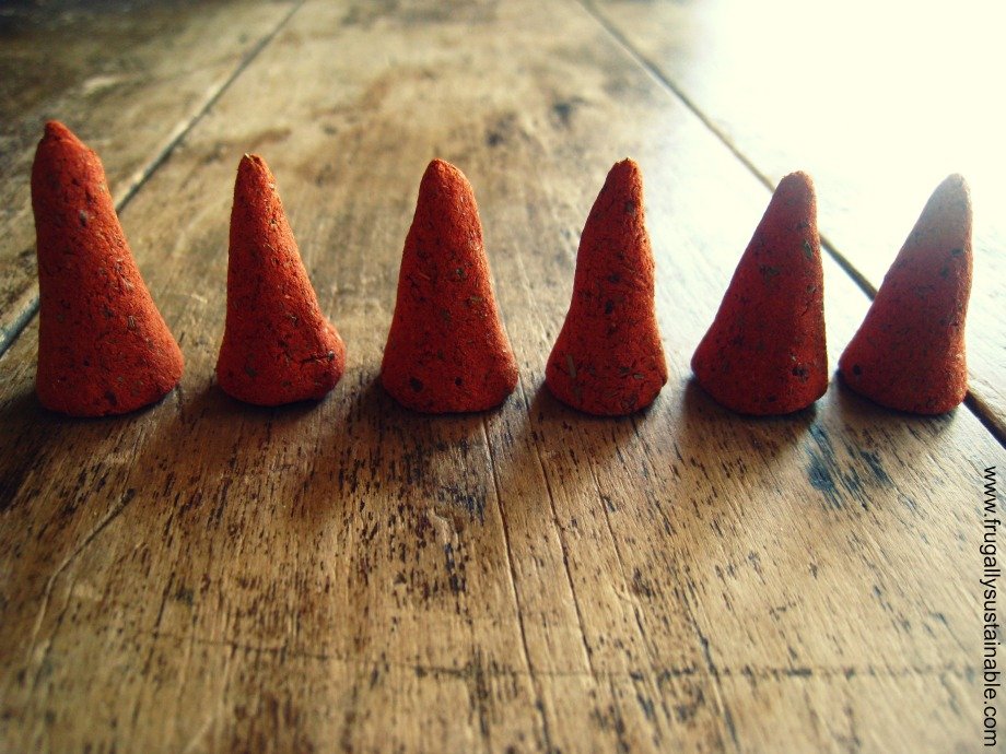 How to make winter solstice incense cones at home