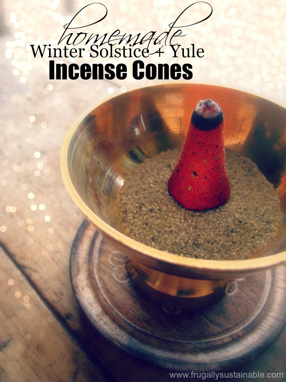 How to Make Winter Solstice Incense Cones