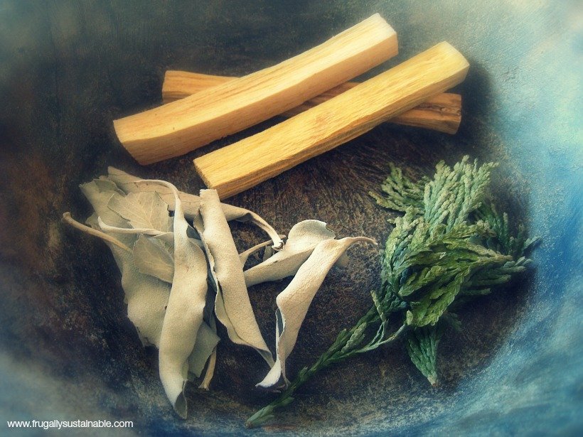 Make your own body smudge bar soap. 