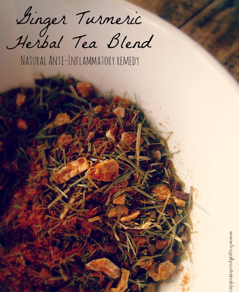 Nourishing Plant Infusions :: How to Make Your Own Ginger Turmeric Herbal Tea Blend