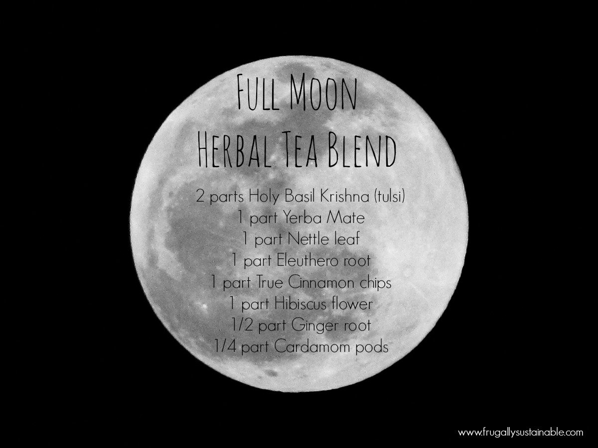 New Moon Herbal Tea Blend