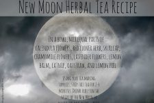 New Moon Herbal Tea Recipe 1