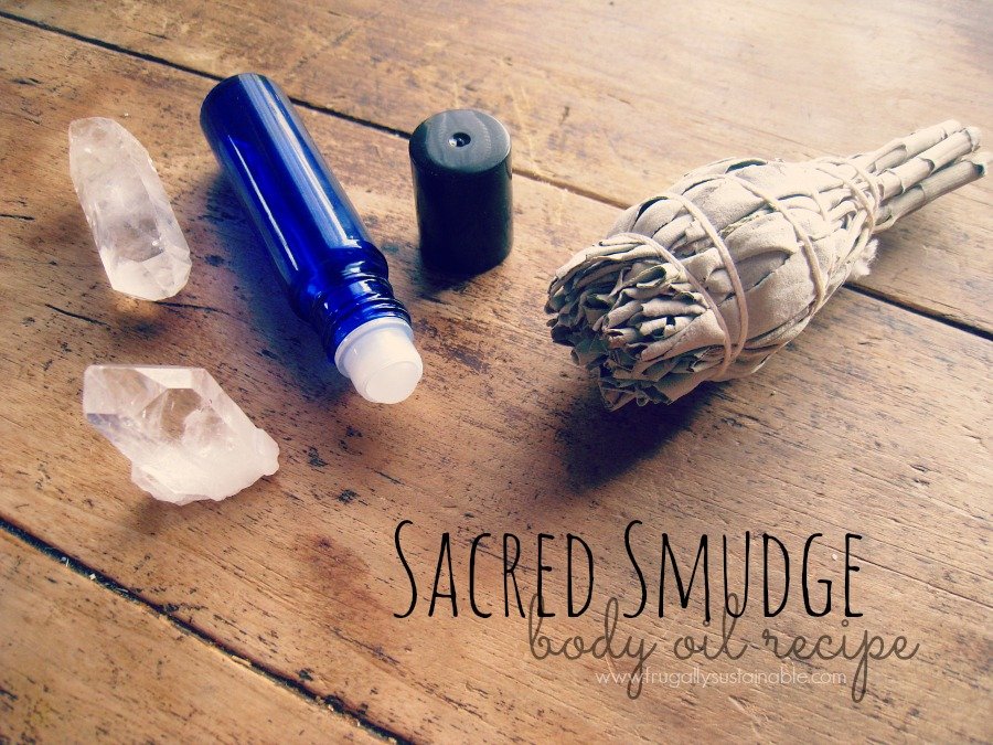 Sacred Smudge Body Oil Recipe