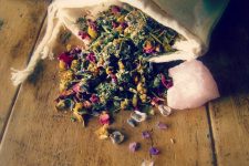 Herbal Sleep Aid :: How to Make Peaceful Sleep Sachets Using Herbs, Essential Oils, and Crystals