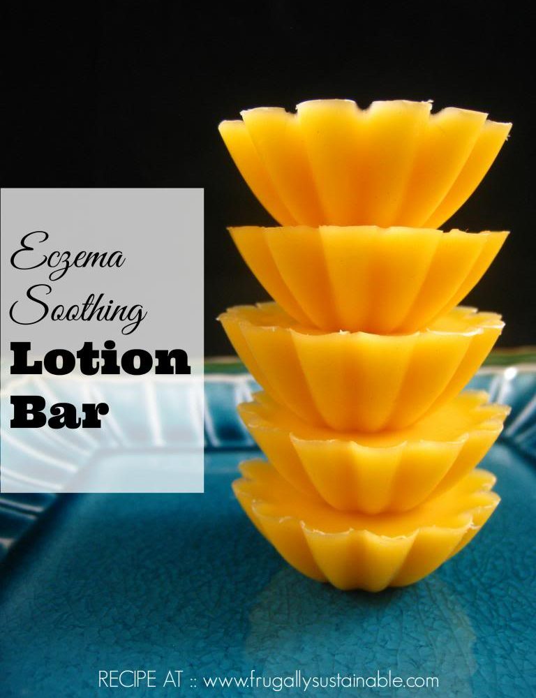 Eczema Soothing Lotion Bar Recipe