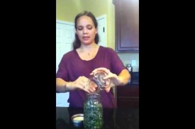 Creating a Kitchen Pharmacy: How to Make an Herbal Tincture at Home