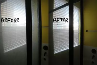 Natural Home Solutions: Removing Soap Scum From A Glass Shower Door 2