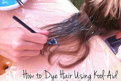 How to Dye Hair Using Kool-Aid ~ A Picture Tutorial