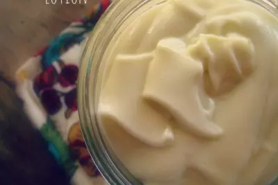Homemade Moisturizing Winter Lotion