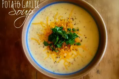 Potato Garlic Soup Recipe